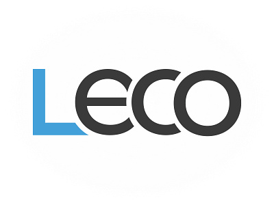 LECO (Logo Design) branding logo logo design typography vector