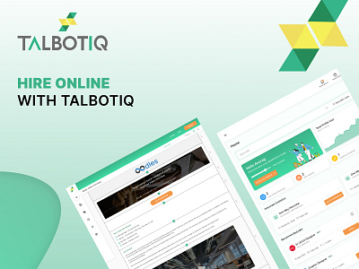 Talbotiq ( Recruitment Platform) dashboard dashboard design design hire recruitment ui ux web website