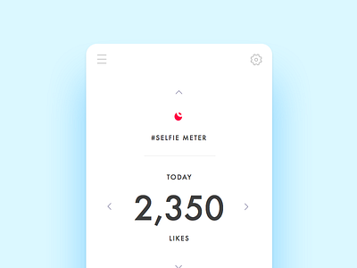 #likecounter clean concept dashboard ios likes material odessa tag ukraine white