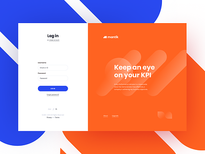 E-commerce Project Login 💎 blue clean imput login mantik orange pop up registration white
