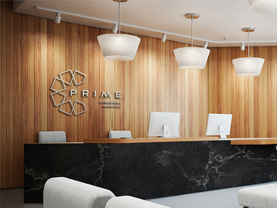 Prime - Visual Identity brand elegant facade home house logo logo luxurious real state star visual identity