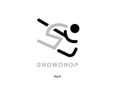 Snowdrop branding challenge daily logo