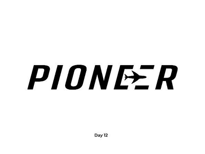 Pioneer branding challenge daily logo