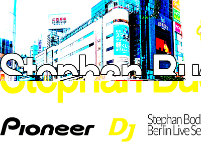 STEPHAN BODZIN DJ SET LIVE IN BERLIN adobe interactivity ui ux arvers asics interactivity ui ux branding digital digitaldancingwordsrecords dribble ux frederic illustration logotype