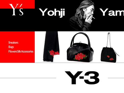 YOHJI YAMAMOTO YS / HIGH FASHION BRAND