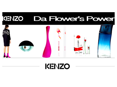 KENZO / DA FLOWER'S POWER arvers behance branding digitaldancingwordsrecords dribble ux frederic logo typography ui ux