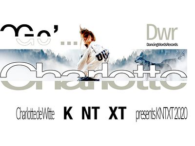 Charlotte de Witte presents KNTXT 2020 adobe interactivity ui ux arvers behance branding digital digitaldancingwordsrecords frederic typography ui ux