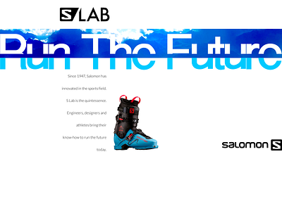 SALOMON S LAB / RUN THE FUTURE