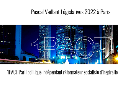 Pascal Vaillant 2022 Parlement Vote 2022