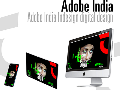 ADOBE INDIA InDesign digital design adobe interactivity ui ux arvers behance design digital frederic indesign india