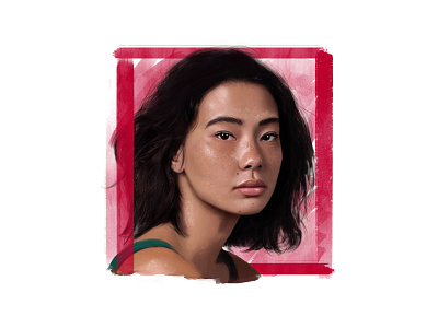 Mulan digitaldrawing digitalpaiting illustration portrait women illustration