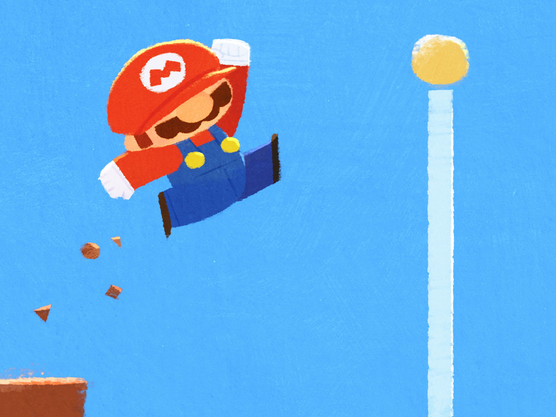 Mario Jump by Amelicart on Dribbble