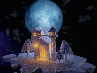 Moon house