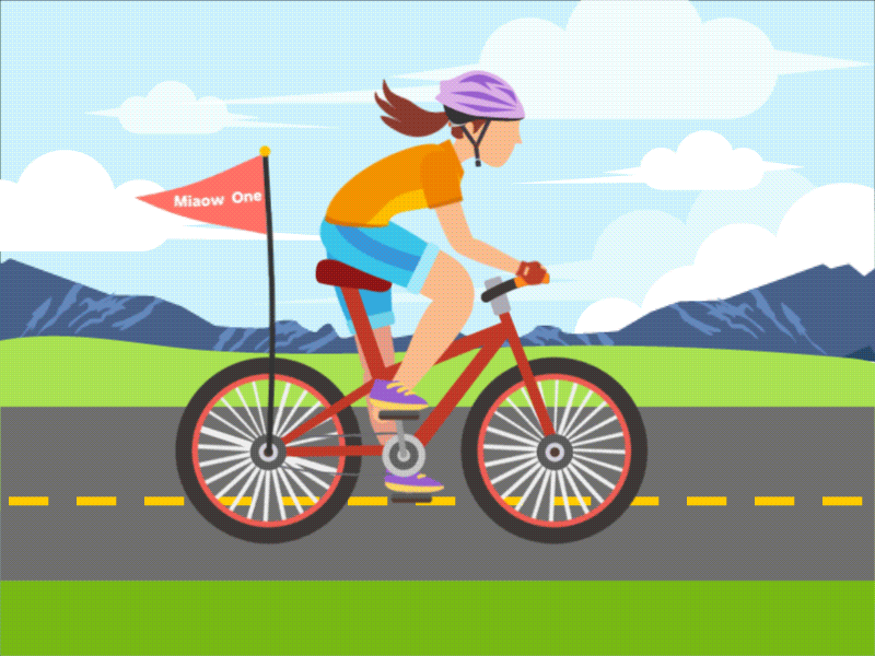 cycle cycle dynamic design illustration