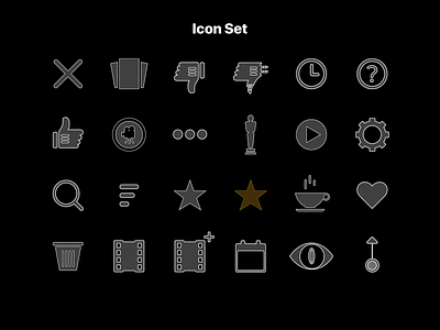 Moviestr Iconset app entertainment icon iconset ios movie