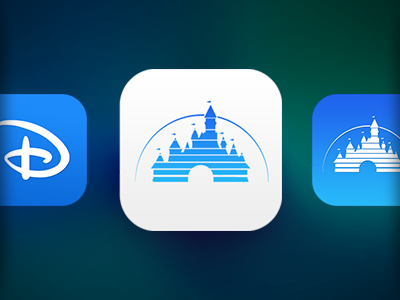 Walt Disney Icons animation app castle disney disneyland icon movie pixar