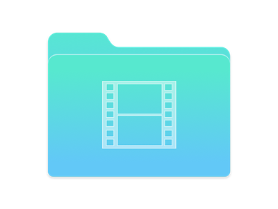 Movies Folder folder icon mac macosx osx redesign yosemite