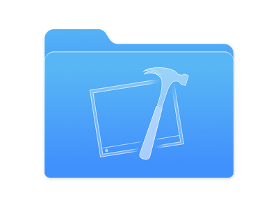 Xcode Projects Folder folder icon mac macosx osx redesign yosemite