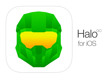 Halo for iOS concept app game halo icon ios live masterchief xbox xone