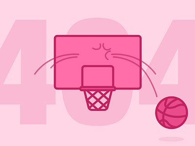 Dribbble 404 Error