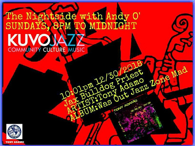 INTERNET AD FOR KUVO JAZZ RADIO tony adamo