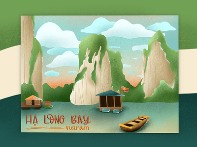 Ha Long Bay, Vietnam | Illustration