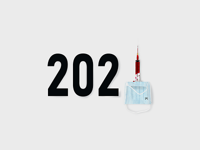 2021 2021 corona covid design graphic graphic design mask new year typography victims