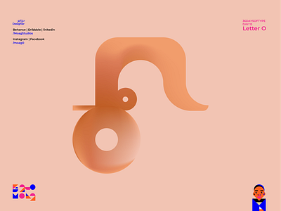 Letter O + Rope 36dayoftype art design graphic graphic design icon illustration letter o letter o logo logo logo design typography