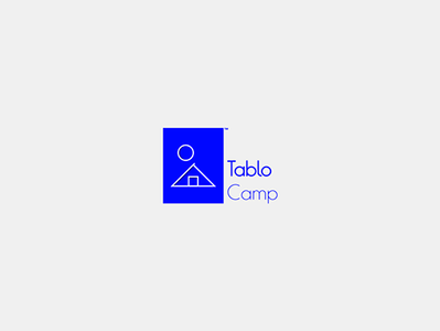 Logo Tablo Camp decor illustratrion icon idea art vector logo design graphic design branding logo graphic illustration design