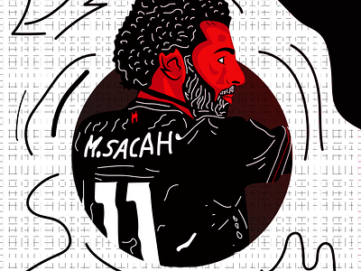 Mohamed Salah - free vector art