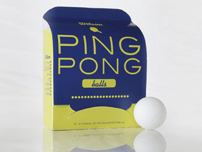 Ping Pong Package Design