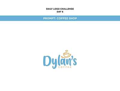Coffee shop logo branding daily logo challenge design flat logo minimal typography