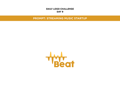 Streaming Music Startup logo branding daily logo challenge design flat illustrator logo minimal typography