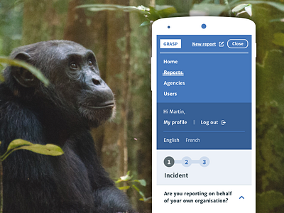 Apes Seizure Database africa asia bonobos chimpanzees gorillas grasp mobile mobile first orang utans responsive design survival united nations initiative