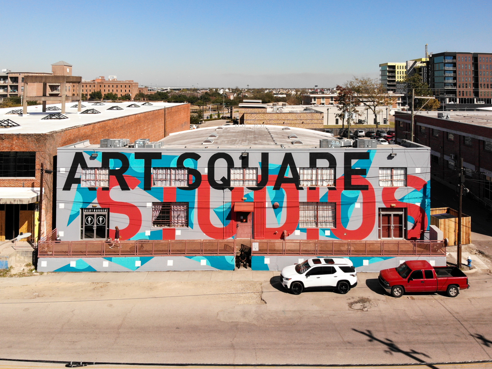 Art Square Mural Houston, TX by Anthony James Rose on Dribbble