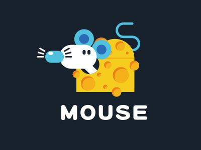 MOUSE illustration illustrator logo mouse