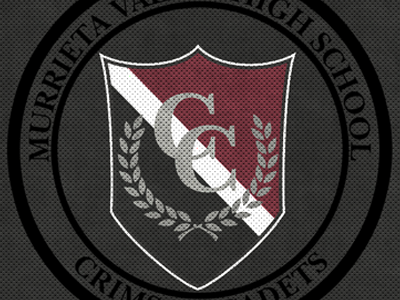 Crimson Cadets App Launch Image background ipad iphone logo texture