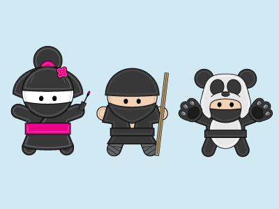 Game Character Teaser characters game ninja