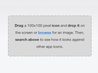 IconDrop - visualize your app icon