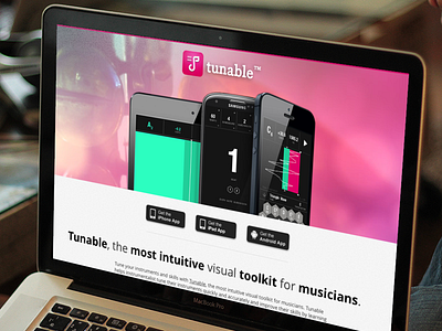 Tunable - Website android app instrument ios tuner