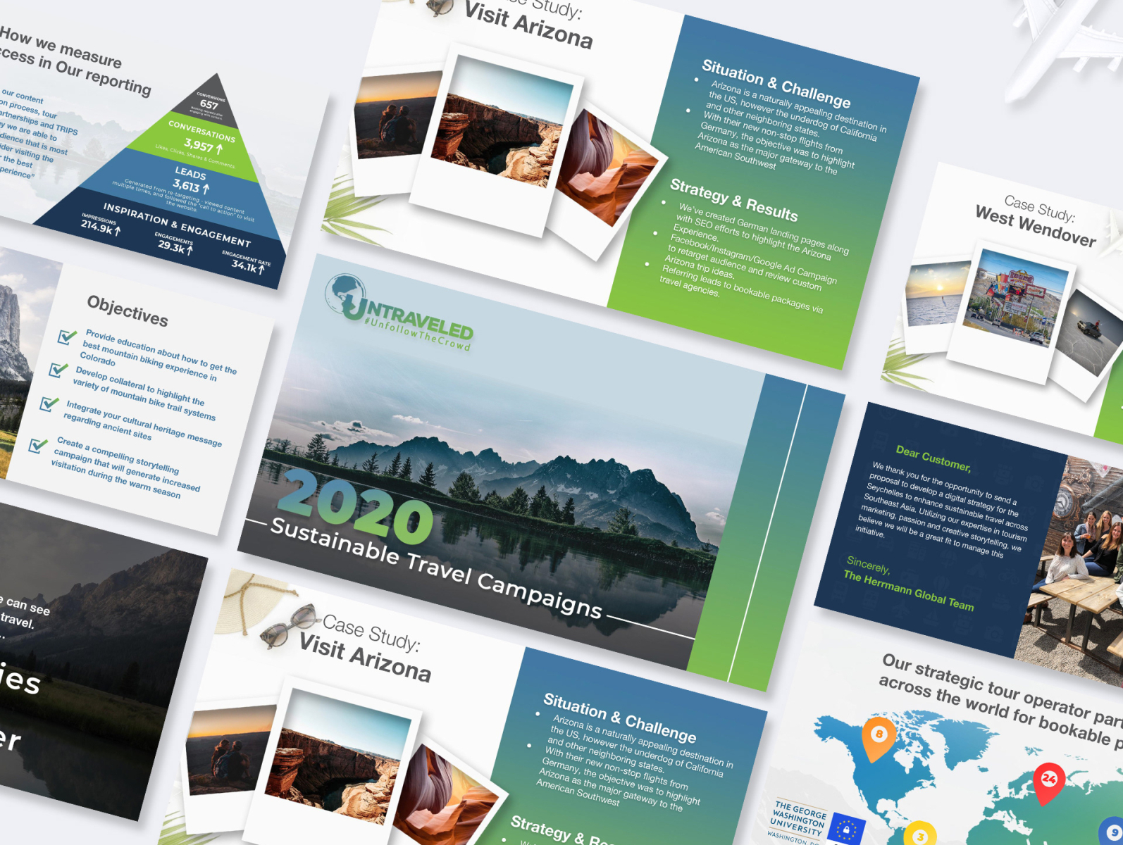 Pitch Deck for a Travel Startup by Alejandro Escalona on Dribbble