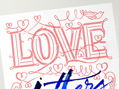 Love lettering lettering love valentines