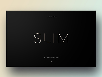 Slim site design interface minimal typography ui user interface ux webdesign website