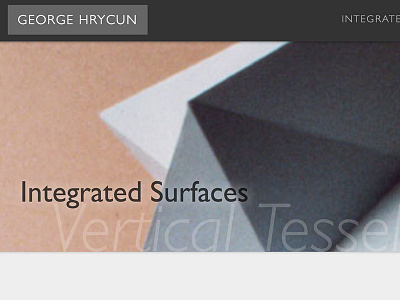 George Hrycun Portfolio Site artist portfolio website