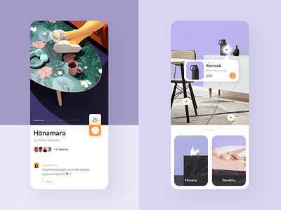 Furniture App • Gallery & Product