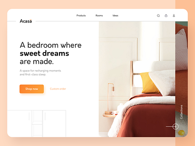 Furniture Website • Landing page