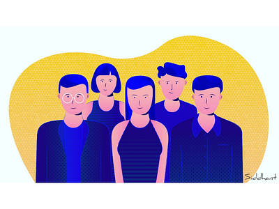 Social Characters 2d adobeillustrator art character characterdesign designer designinspiration digitalartist digitalartwork graphicdesign illustration photoshop thedesigntip vector vectorart vectorillustration weloveillustration