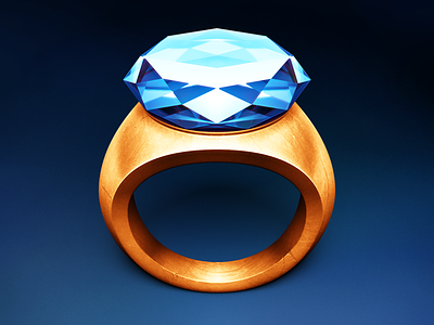 Schwartz app crystal diamond gem gold icon mac quartz ring scratches shiny