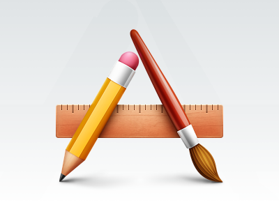 Applications applications brush icon lion mac pencil ruler