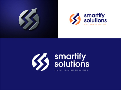 smartify solutions branding brand design brand designer branding corporate branding corporate design creative logo design digital marketing logo logomark minimal logo